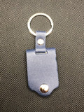PU Leather Keychain - BLUE