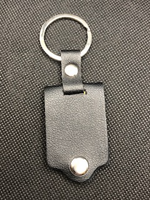 PU Leather Keychain - Black