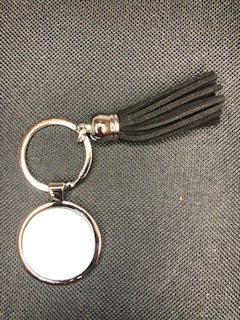 Black Tassel Keychain