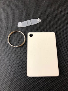 Rectangle Keychain - MDF Double-sided