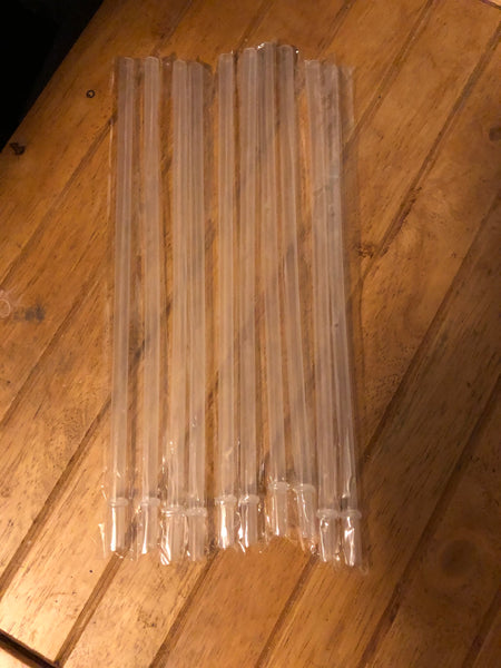 Extra plastic reuseable straws for tumblers (2 Set of 10) – CC