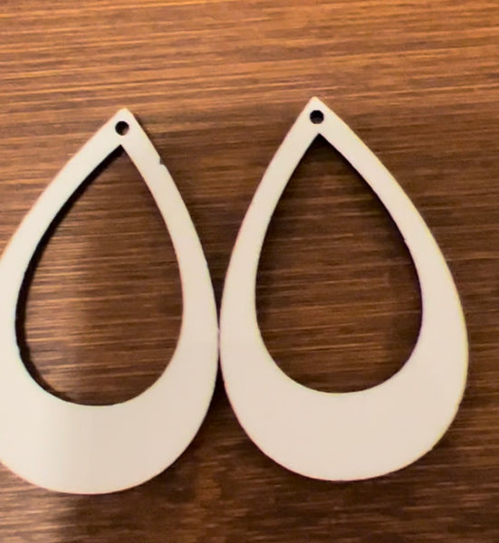 Open Teardrop Earrings - UNISUB - SS